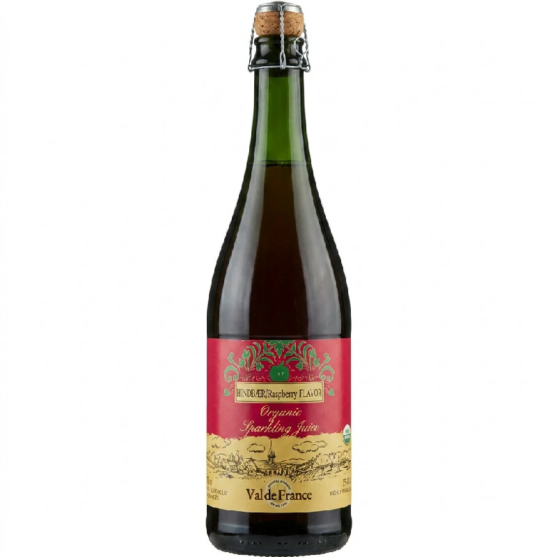 Alkoholfri cider hindbærsmag Øko - Val De France 200368 by Val de France color Sort
