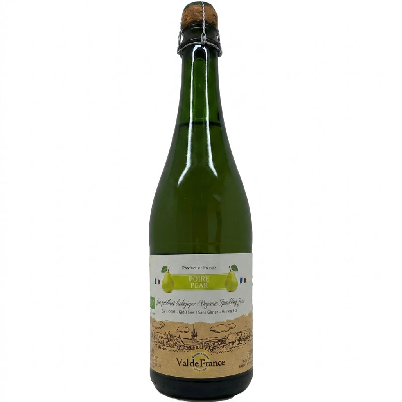 Alkoholfri cider pæresmag Øko - Val De France 239510 by Val de France color Sort
