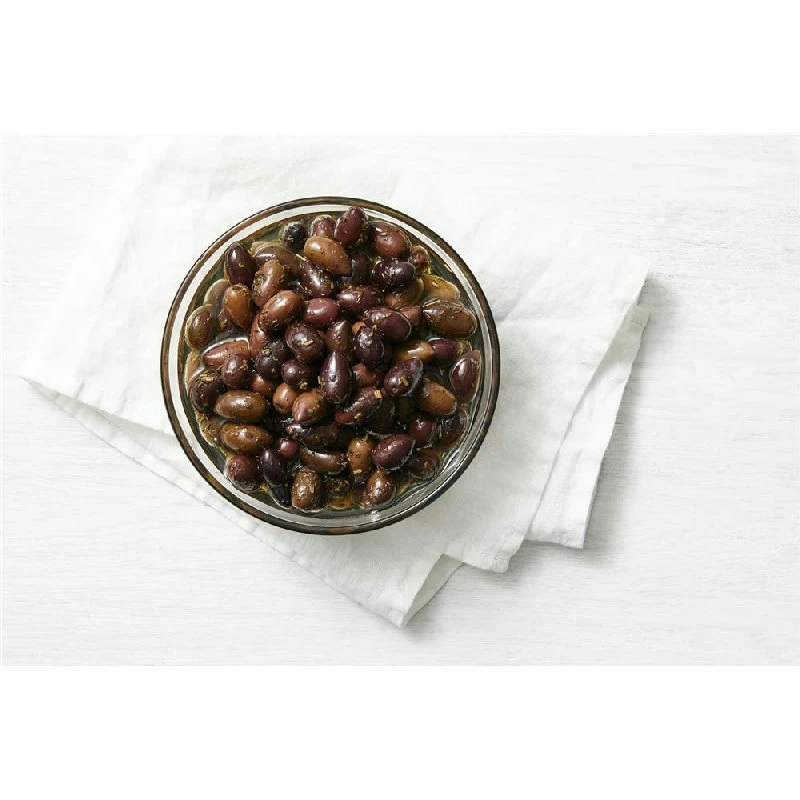 Oliven sort med Sten Nicosia 2 kg 70318 by CERVERA color Sort