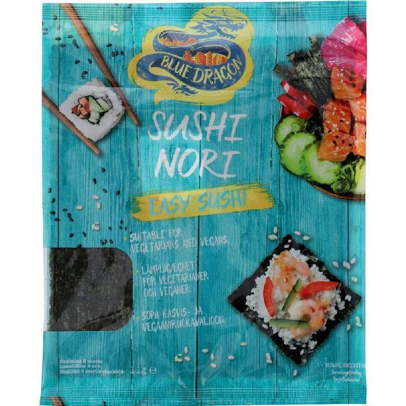 Tang Sushi Nori 5 stk 222183 by Blue Dragon color Sort