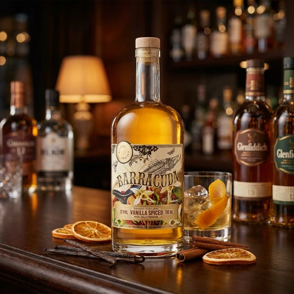 Baracuda Vanilla Spiced Rum FL 70 207902 by Baracuda color Sort