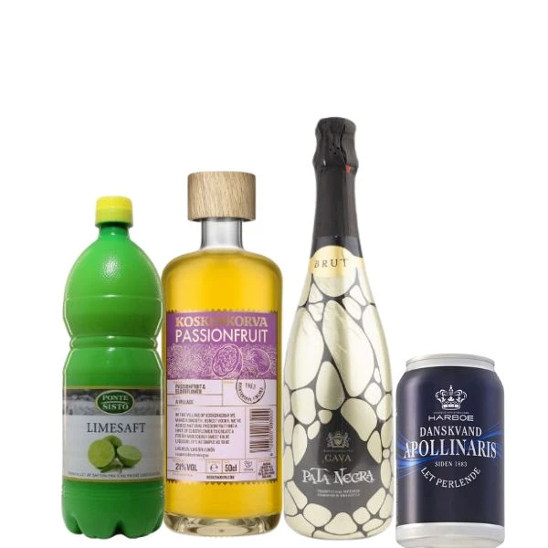Koskenkorva Passion Spritz - Drinkspakke Koskenkorva3 by Barlife color Sort