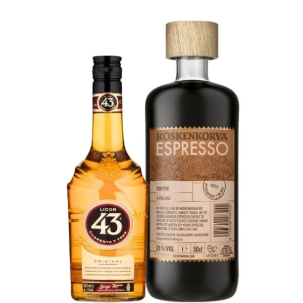 Koskenkorva White Russian Vanilie - Drinkspakke Koskenkorva5 by Barlife color Sort