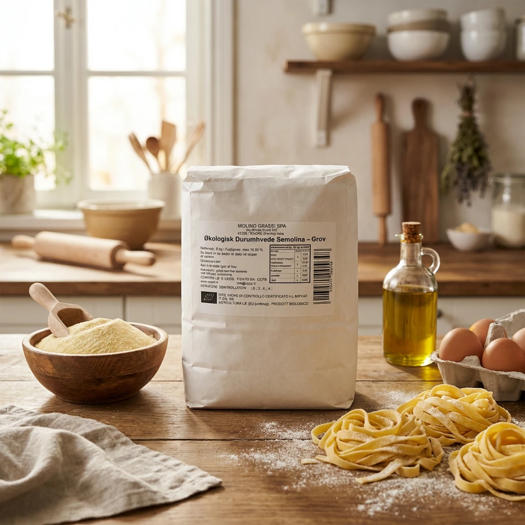 Durummel Semolina Grov Øko 5 kg 277754 by Molino Piantoni SAS color Sort