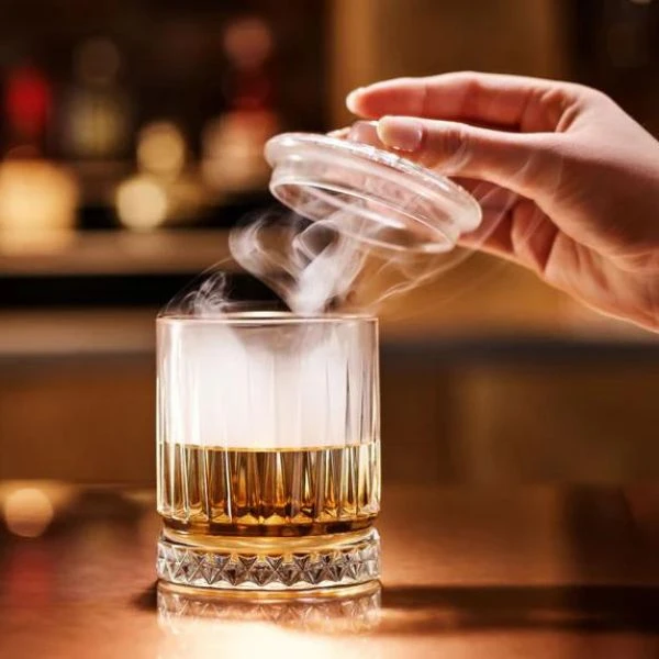 Flavour Blaster - Diamond Glas M. Låg 2 stk. GLASSWARE_ROCKS&LID_DIAMOND by Flavour Blaster color Sort