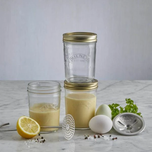 Mayonnaise maker SÆT Kilner® 15x13x25cm KI25003 by Kilner color Sort