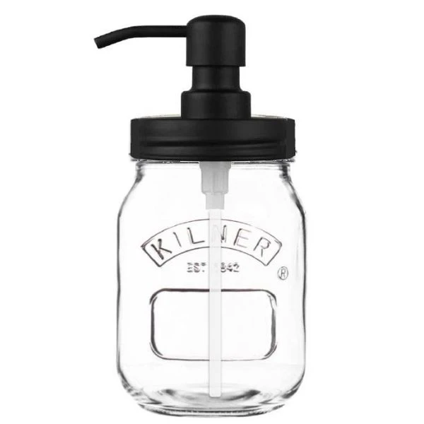 Sæbepumpe Kilner® 500 ml KI25059 by Kilner color Sort