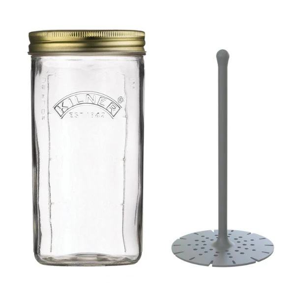 Pickling Krukke SÆT Kilner® 1 liter KI25068 by Kilner color Sort