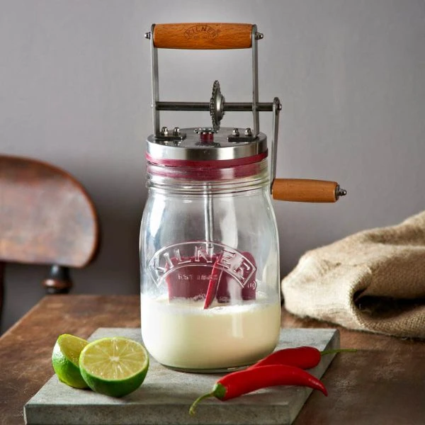 Smørkærner Kilner® 1 liter 26,9x10,9 cm KI25348 by Kilner color Sort