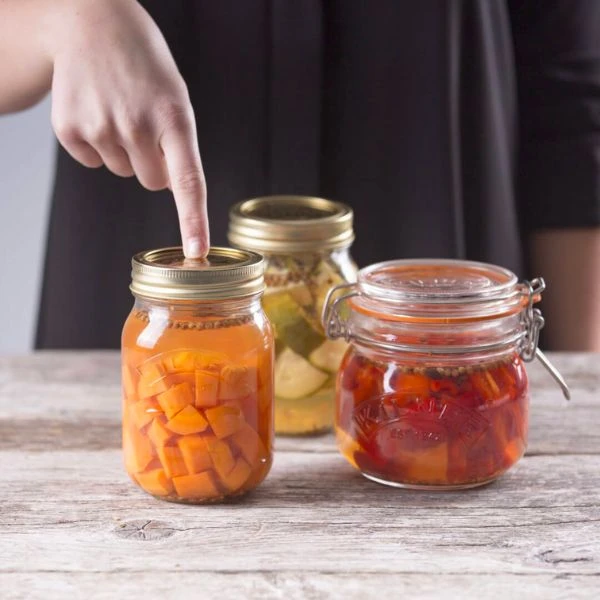 Tætningslåg 12-pak Kilner® Ø 7,5cm KI25396 by Kilner color Sort