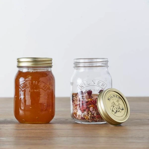 Konserveringskrukke Kilner® rund 0,5 liter KI25400 by Kilner color Sort