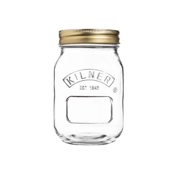 Konserveringskrukke Kilner® rund 0,5 liter KI25400 by Kilner color Sort