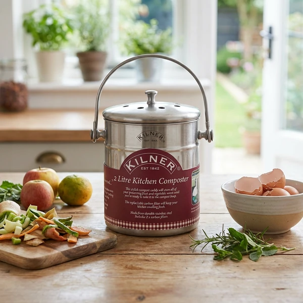 Kilner Køkkenkomposter 2 L KI25416 by Kilner color Sort