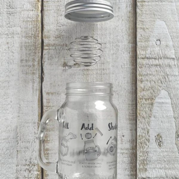 SHAKE & MAKE Kilner® 0,5 liter KI25808 by Kilner color Sort