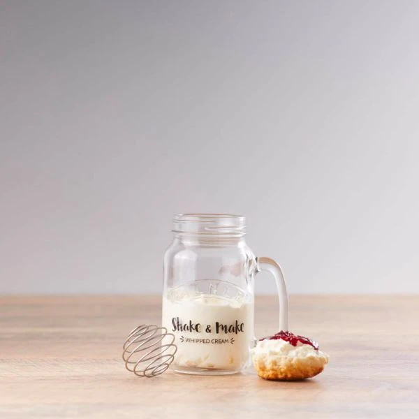 SHAKE & MAKE Kilner® 0,5 liter KI25808 by Kilner color Sort