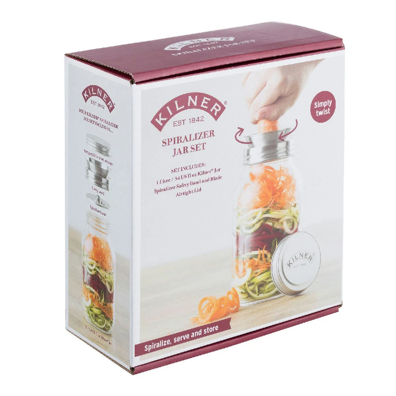 Spiralizer sæt Kilner® 1 liter KI25815 by Kilner color Sort