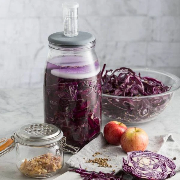 Fermentering Sæt Kilner® Ø17x32cm KI25839 by Kilner color Sort