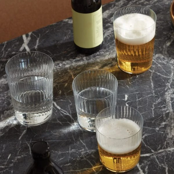 Drikkeglas Gio Line Sæt 4 LSA 390ml, 9x8,4x8,4cm LGI22 by LSA INTERNATIONAL color Klar