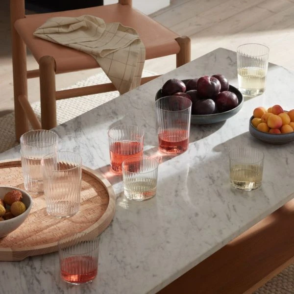 Drikkeglas Gio Line Sæt 4 LSA 390ml, 9x8,4x8,4cm LGI22 by LSA INTERNATIONAL color Klar