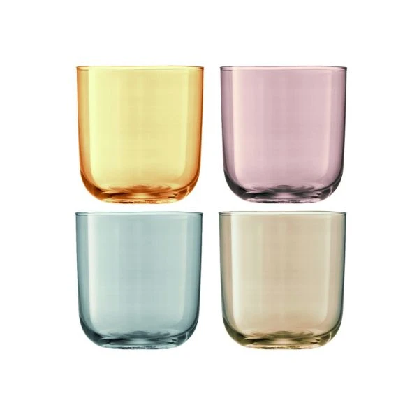 Drikkeglas Metallics Prikket LSA 420ml LPZ07 by LSA INTERNATIONAL color Metalic Blandet