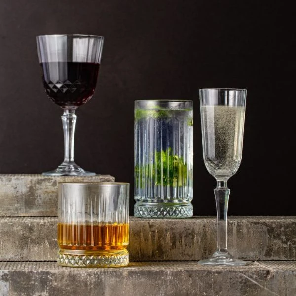 Champagneglas sæt/2 Winchester Ravenhead® 13 cl - Ø 5,5x21cm KR41416 by RAVENHEAD color Sort