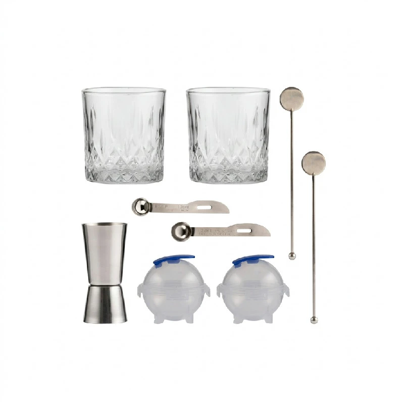 Whisky cocktail sæt/10 Ravenhead® 31 cl KR42255 by RAVENHEAD color Sort
