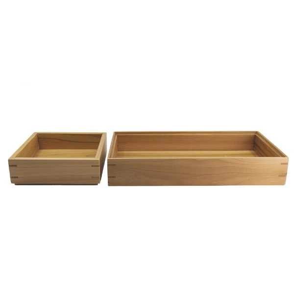 Hinoki opbevaringskasse lille HOME 15x15x15cm 150002 by SCANDINAVIAN HOME color Træ