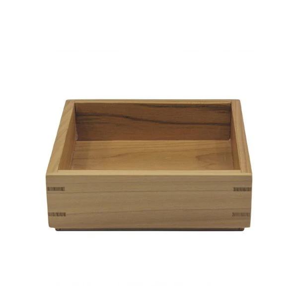 Hinoki opbevaringskasse lille HOME 15x15x15cm 150002 by SCANDINAVIAN HOME color Træ