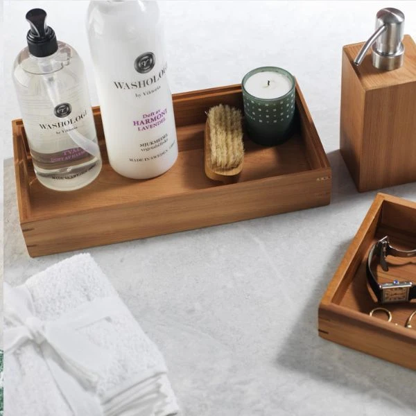 Hinoki opbevaringskasse stor HOME 30x15x5cm 150003 by SCANDINAVIAN HOME color Træ