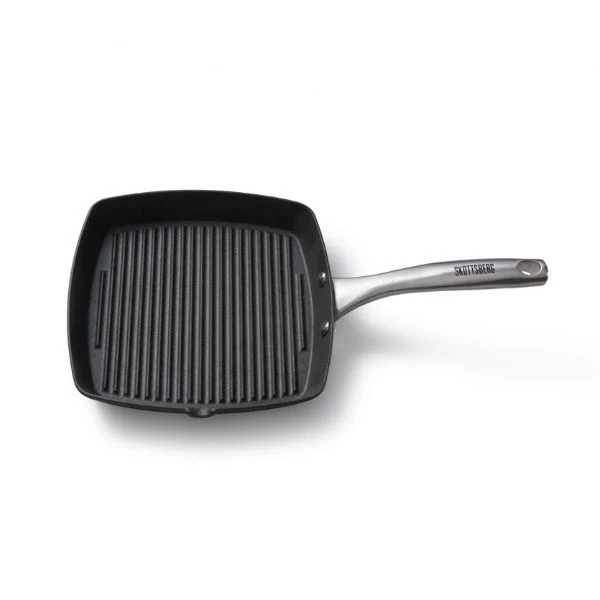 Grillpande i støbejern SKOTTSBERG® 24x43x3,5cm S531084 by SKOTTSBERG color Sort