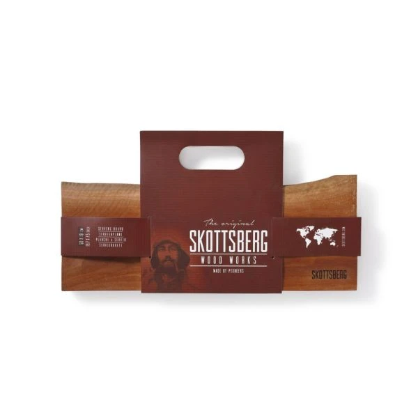 Skærebræt Natur SKOTTSBERG® 50x19x3cm S532649 by SKOTTSBERG color Sort