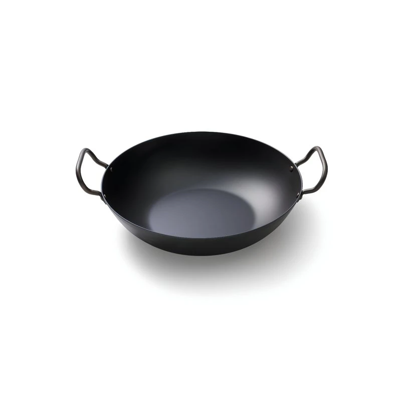 Wadjan (en type wok) i kulstål SKOTTSBERG® 34x40x9cm S532663 by SKOTTSBERG color Sort