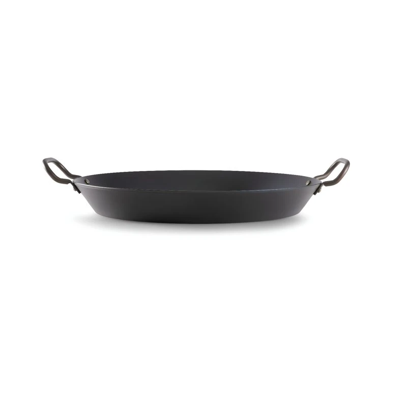 Paellapande i kulstål SKOTTSBERG® 38x46x4,5cm S532664 by SKOTTSBERG color Sort