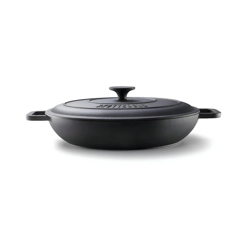Sautépande i støbejern SKOTTSBERG® 31,5x40x6cm S532671 by SKOTTSBERG color Sort