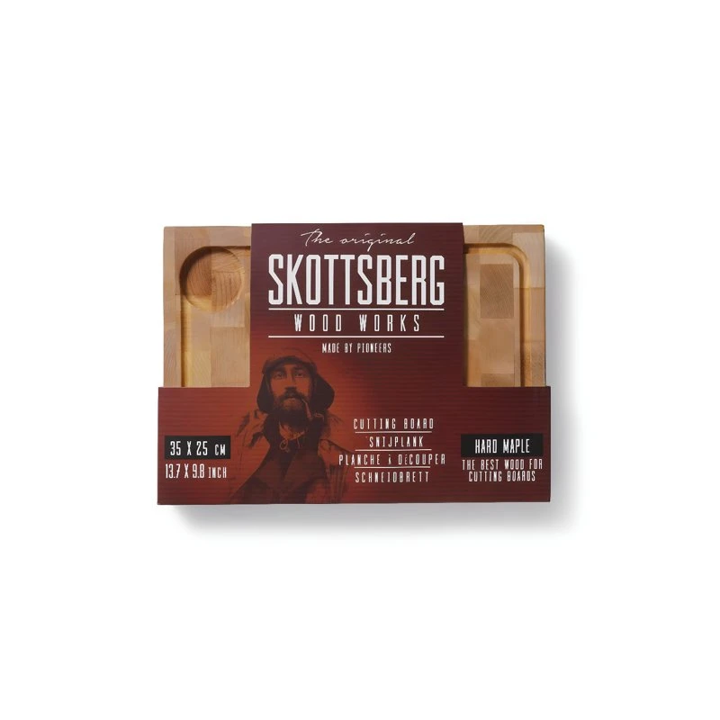 Skærebræt SKOTTSBERG® 35x25x3,5cm S533218 by SKOTTSBERG color Sort