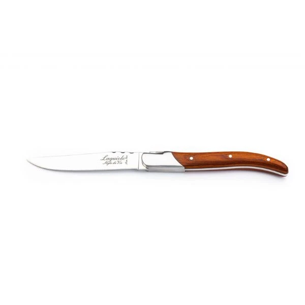 Grillknive Laguiole Pakka Rose SÆT 6 SdV 530502 by STYLE DE VIE color Sort