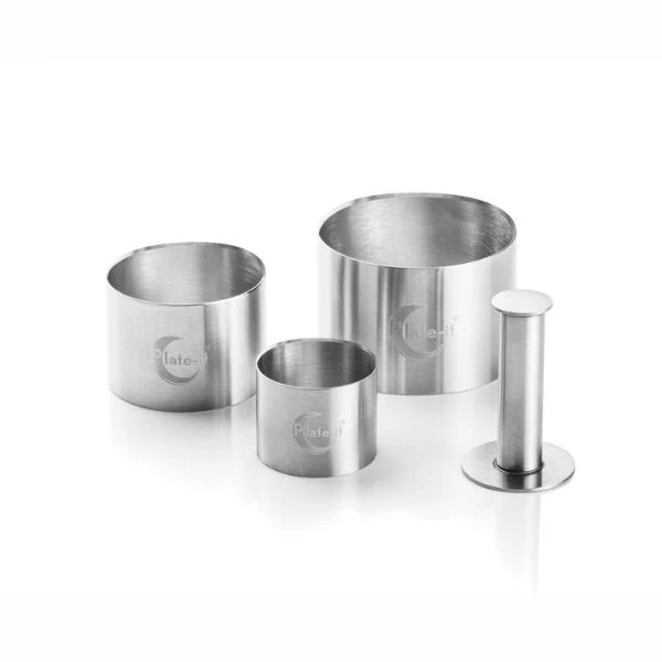 Udstiksform Plate-it SÆT 4 SdV 5x4/7x5/9x6cm 533101 by STYLE DE VIE color Sort