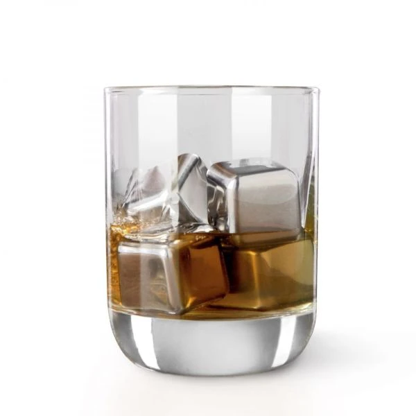 Whisky Sten sæt/4 Vacuvin® V18603606 by VACUVIN color Sort