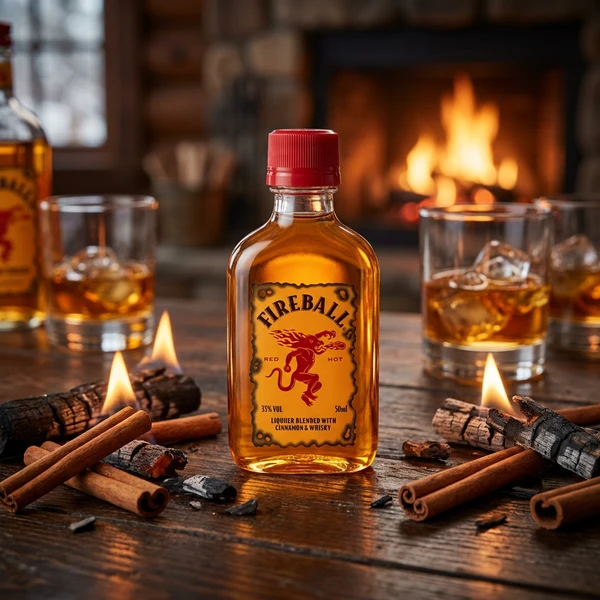 Fireball Cinnamon Whisky Liqueur FL 5 204595 by FIREBALL color Sort