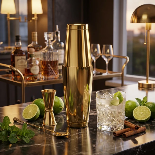 Guld Boston Shaker 80cl - Mezclar 3880 by Beaumont color Guld