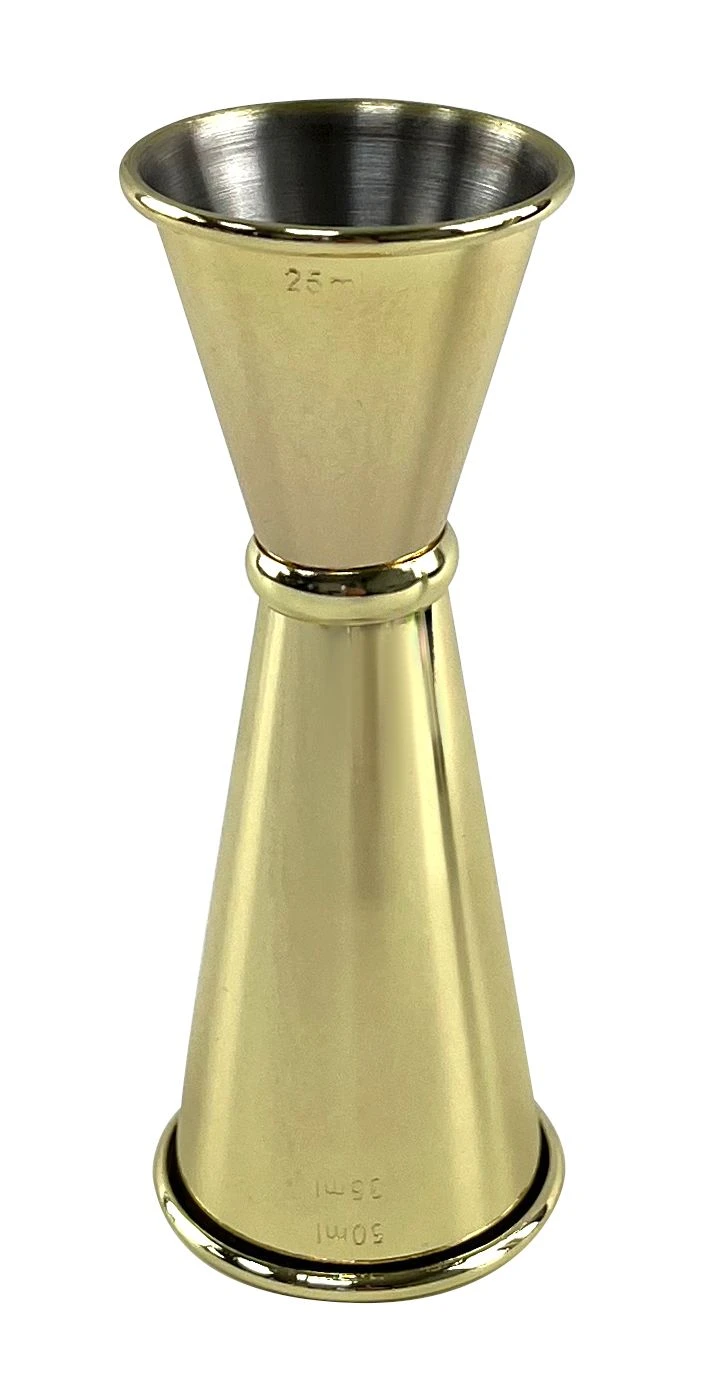 Jigger guld 25/35/50ml - Mezclar 3881 by Beaumont color Kobber