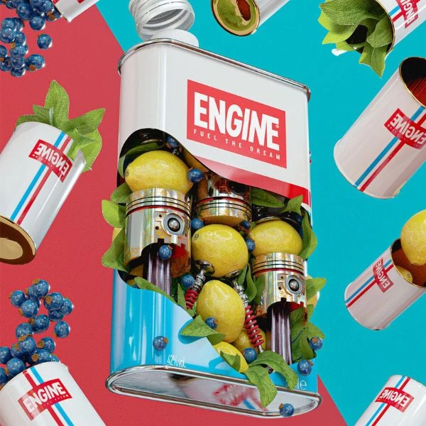Engine Pure Organic Gin 50 cl. 12868 by Engine color Sort