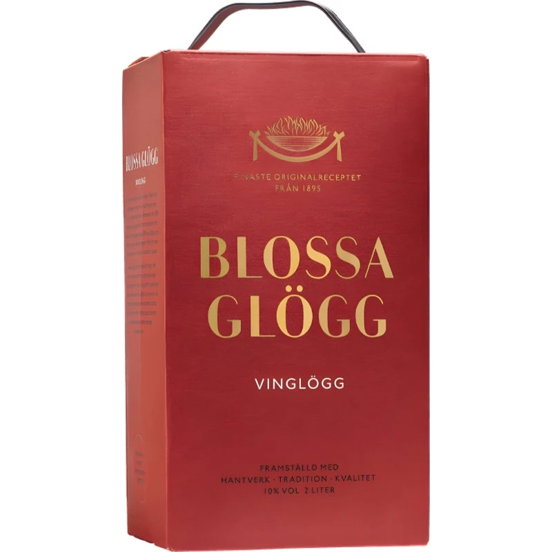 Blossa Glögg 10% Bag-in-Box 2 l 207736 by BLOSSA color Sort