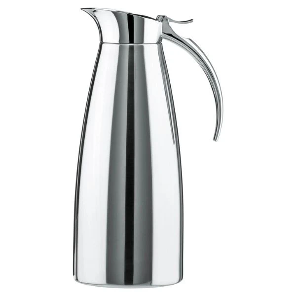 Destino termokande, rustfrit stål/sort, 1 ltr. 45120910 by DESTINO color Sort
