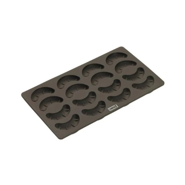 Lurch Silikone Småkageform Kipferl. LU65015 by LURch color Sort