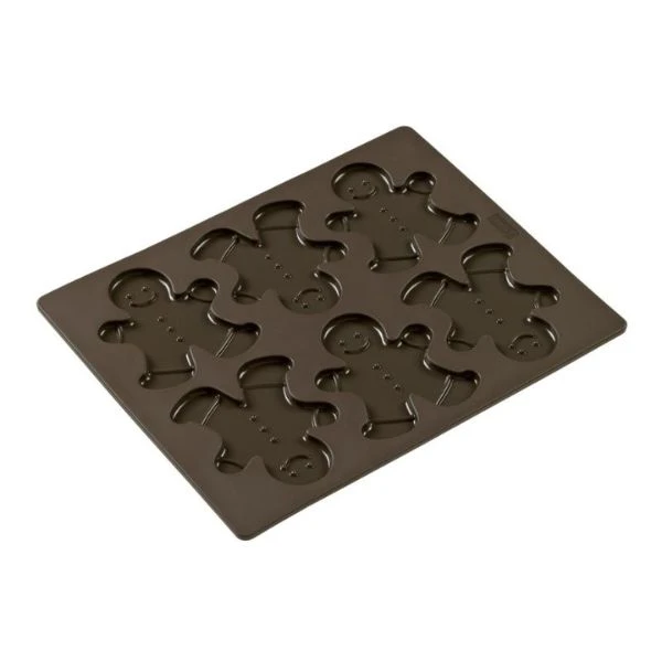 Lurch Silikone kagemandsform 6stk. LU65014 by LURch color Sort