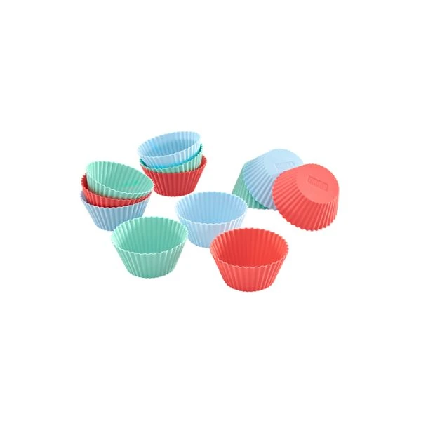Lurch Silikone Mini Muffinforme 12 stk. LU83013 by LURch color Sort