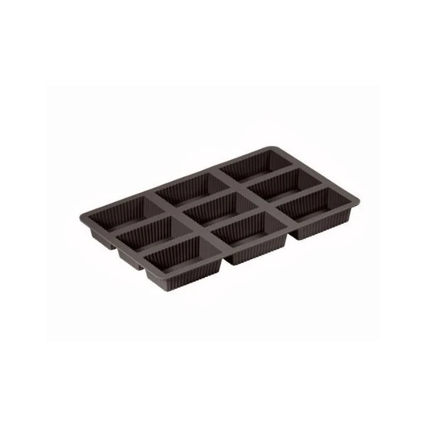 Lurch Silikone Bageplade Brownie, 9 stk LU85021 by LURch color Sort