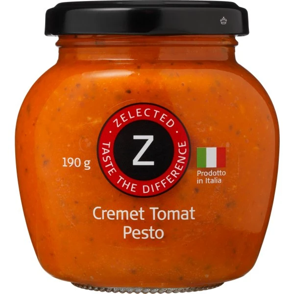 Zelected Cremet Tomat Pesto 190g 10615 by Zelected color Sort