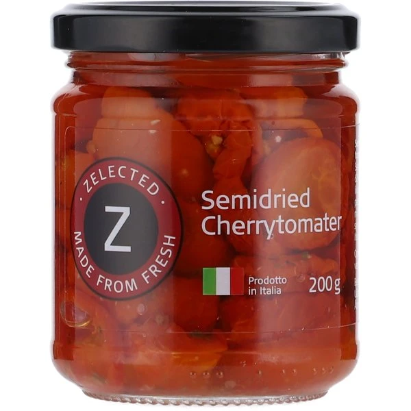 Zelected Semidried Cherry Tomatoes 200g 10356 by Zelected color Sort